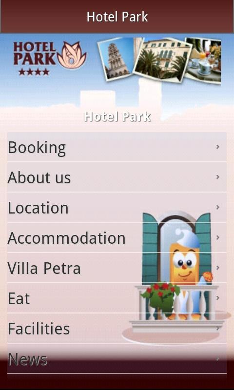 Hotel Park guide of Spli...截图4