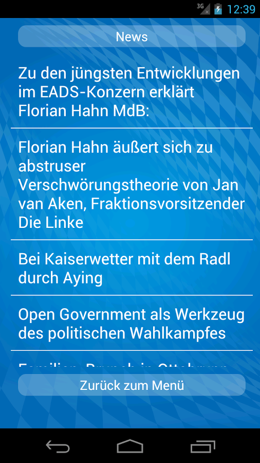 Politiker Florian Hahn (CSU)截图2