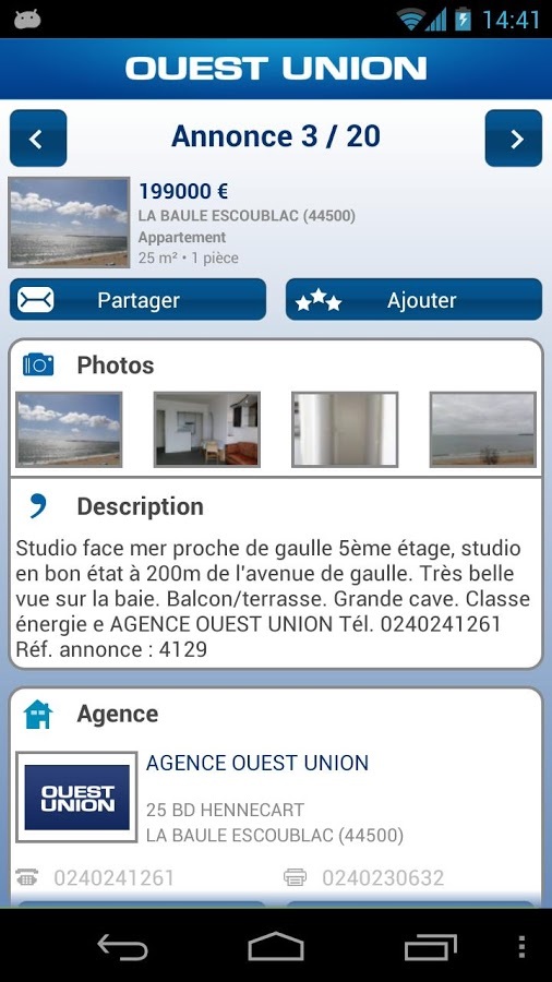 Agence Ouest Union截图2