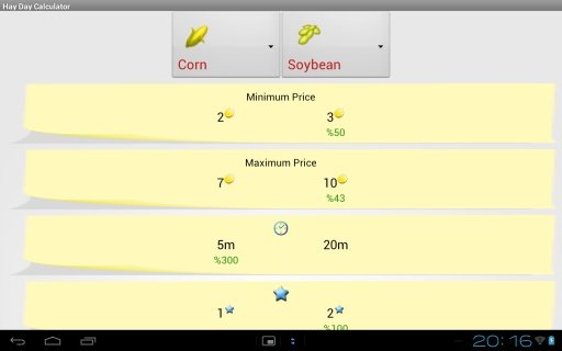 Farm Game Calculator截图1