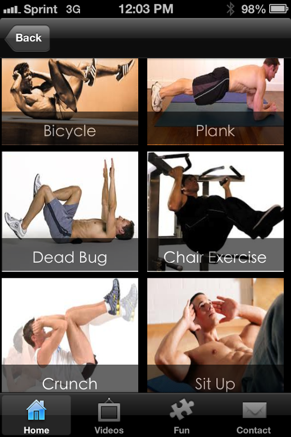 Six Pack Abs Workout截图4