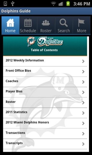 2012 Dolphins Media Guide截图4