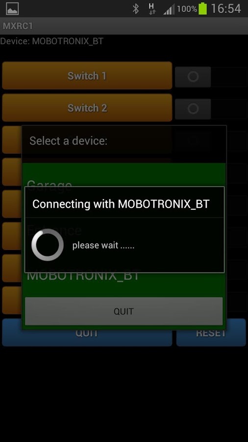 MXRC1 Bluetooth Remote Control截图2