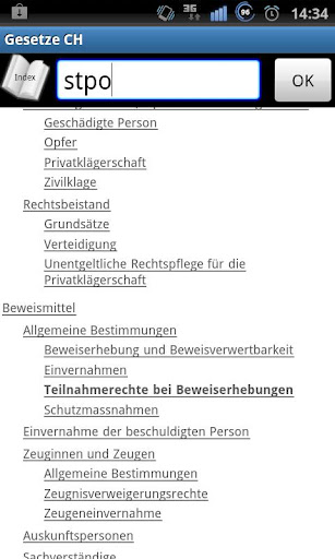 Gesetze CH截图2