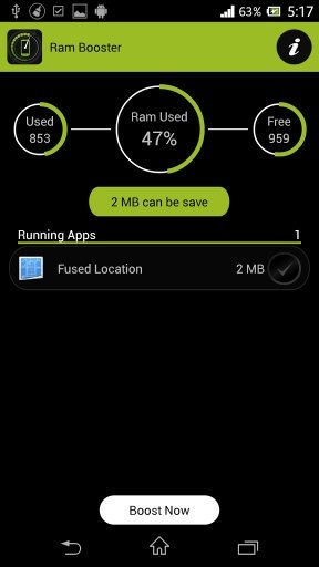 Ram Booster - 清洁截图3