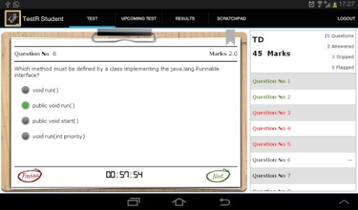 TestR Evaluation截图5