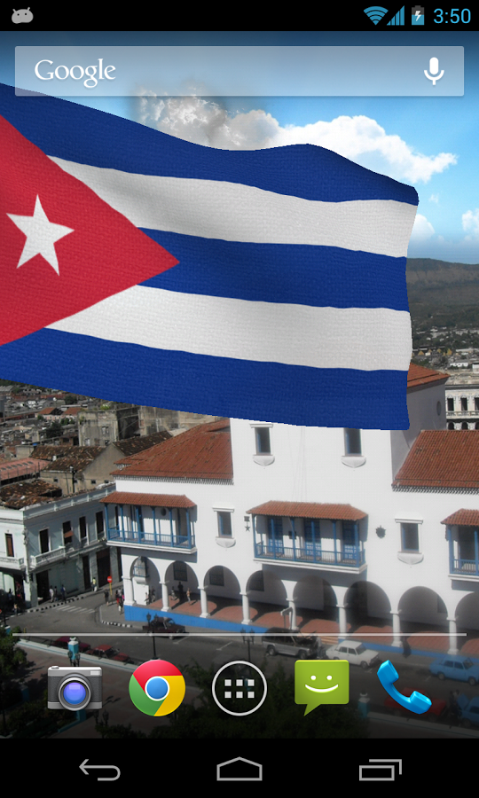 3d Cuba Flag with Anthem...截图2