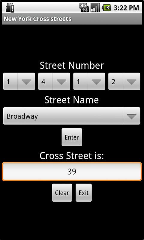 New York Cross streets截图1