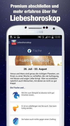 Astrowoche Horoskop截图1