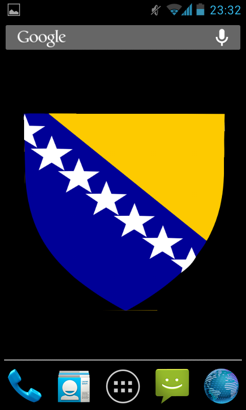 Bosnia Coat Arms LWP 3D截图2