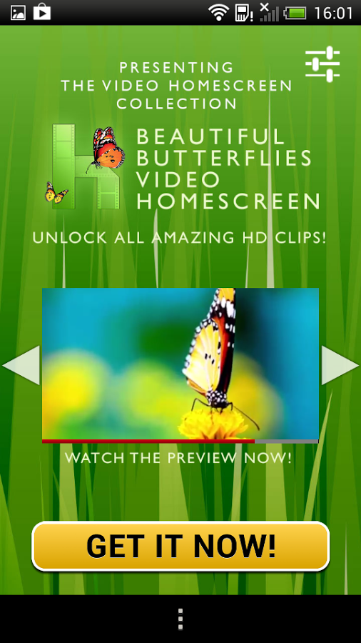 Butterfly Free Homescreen截图2