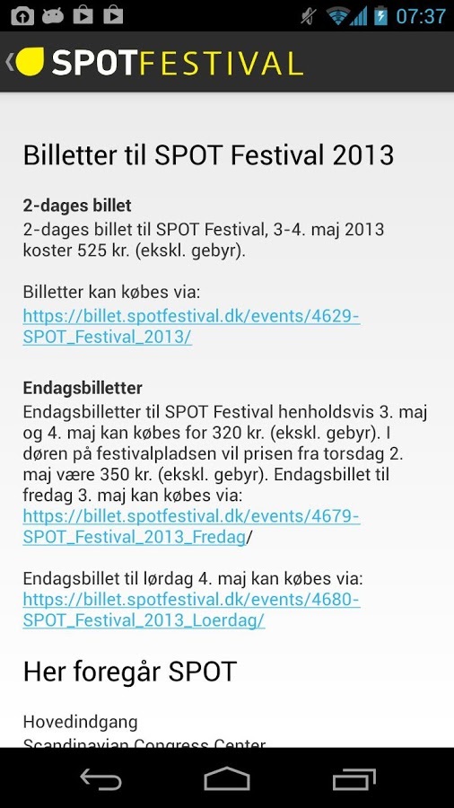 SPOT Festival - Official 2013截图5