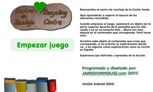 Aprende a reciclar jugando.截图1