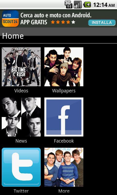 Big Time Rush Fan App截图1