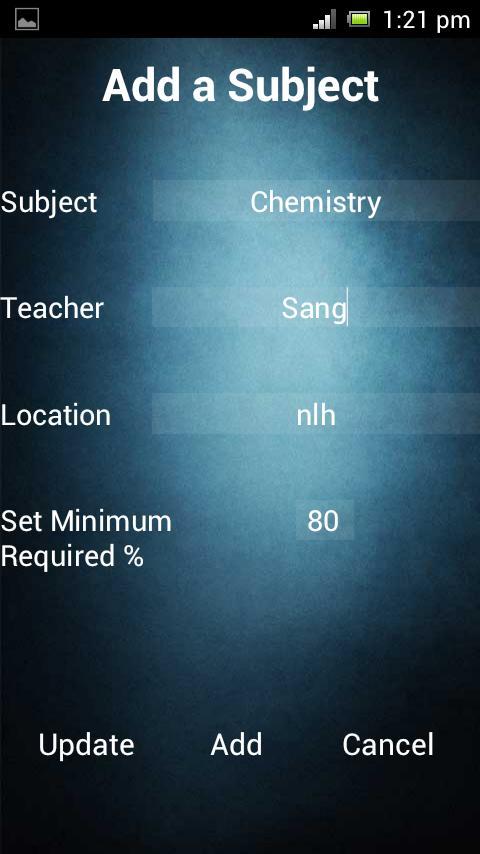 Attendance App截图2