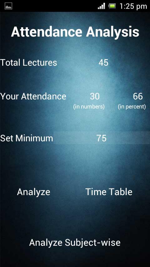 Attendance App截图7