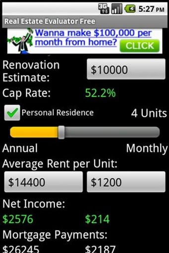 Real Estate Evaluator Free截图1