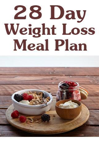 28 Day Weight Loss Meal Plan截图1