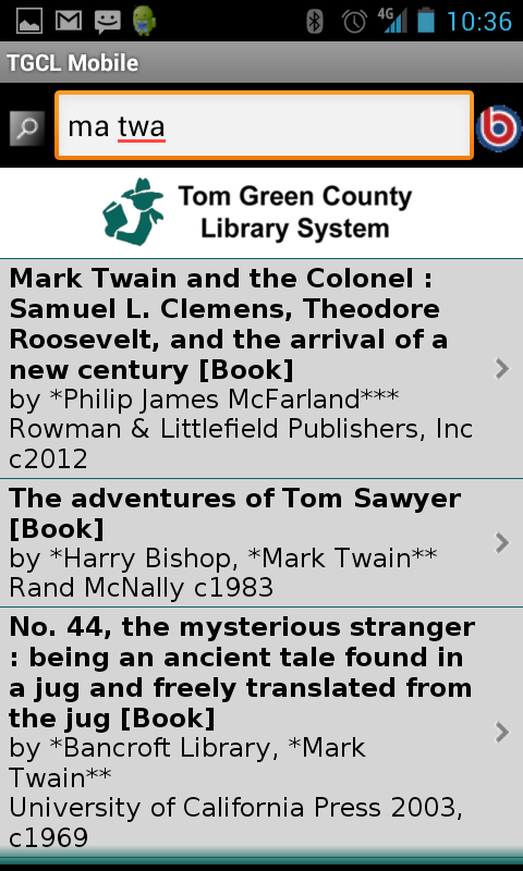 Tom Green County Library截图3