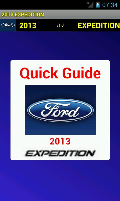 Quick 2013 Ford Expedition截图1