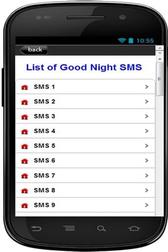 Best Good Night SMS App截图2