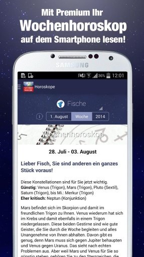 Astrowoche Horoskop截图3