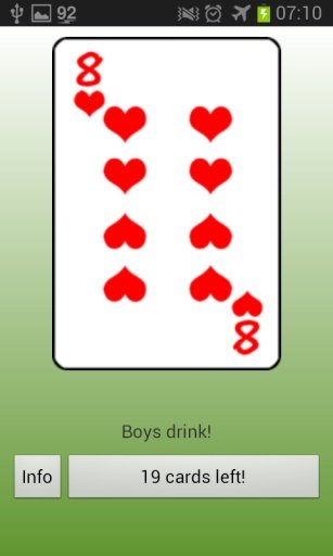 Deck of cards - Drinking game截图3