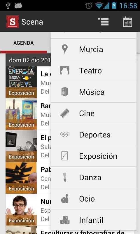 Scena - Agenda Cultural Murcia截图3