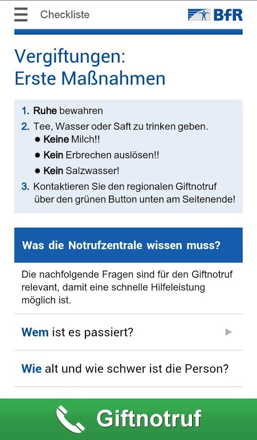 Vergiftungsunfälle bei Kindern截图4