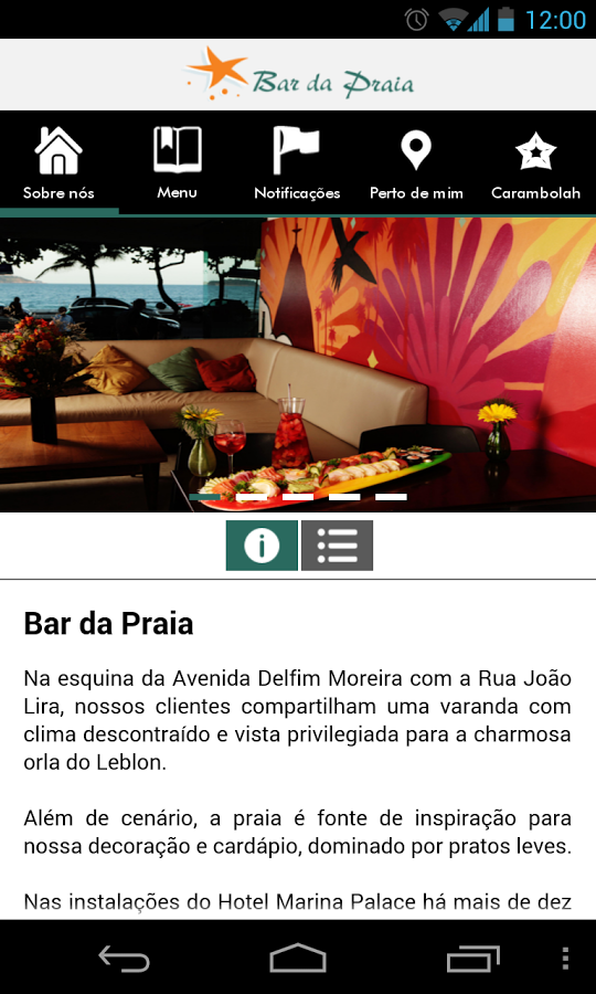 Bar da Praia截图2