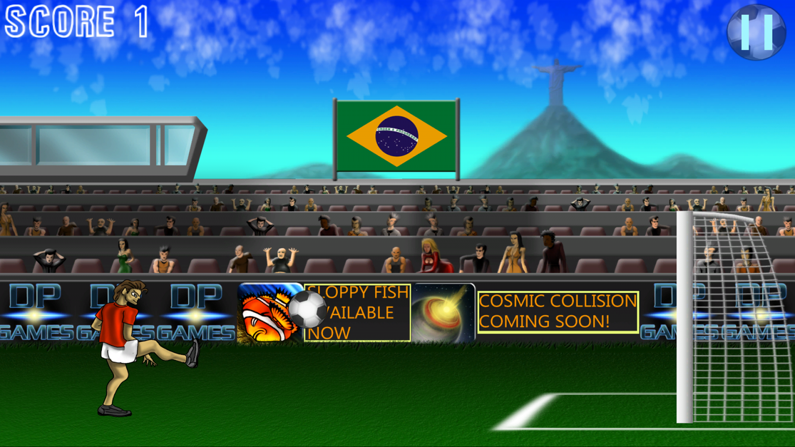 Soccer Shootout Brazil 2014 HD截图2