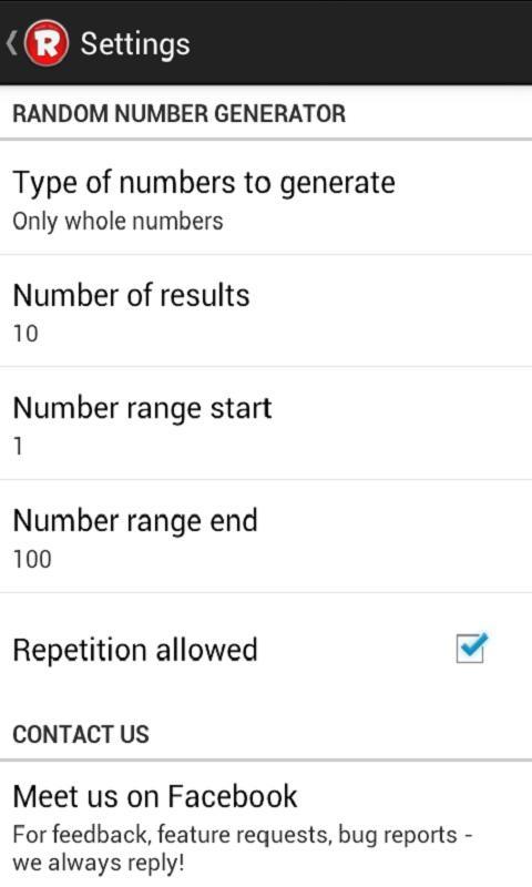 Random Number +截图3