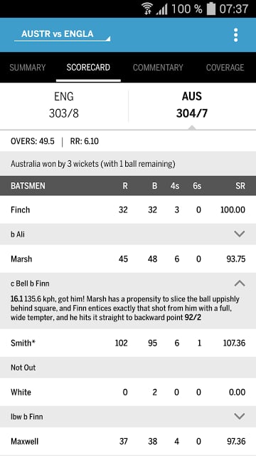 LIVE Cricket Scores & News截图1