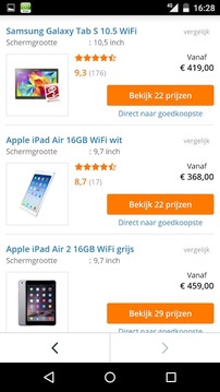 Kieskeurig.nl Productchecker截图