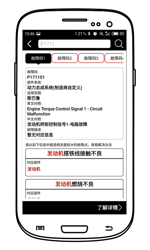 汽车故障码大全截图3