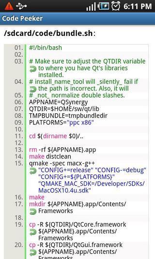 代码阅读(Code Peeker)截图1