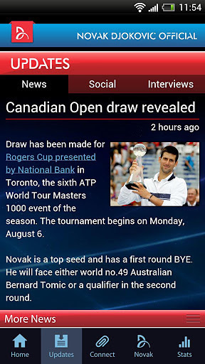 Novak Djokovic Official截图4