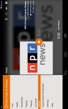 NPR Player截图