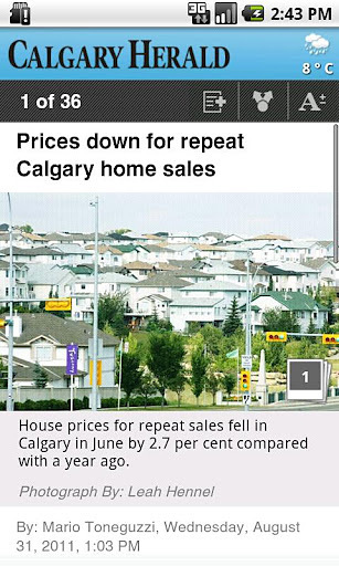Calgary Herald截图2