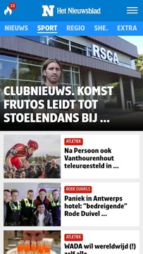 Nieuwsblad.be mobile截图