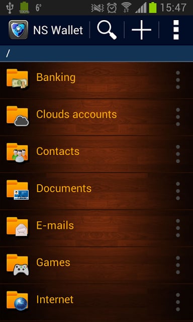 NS Wallet - 密码管理截图7