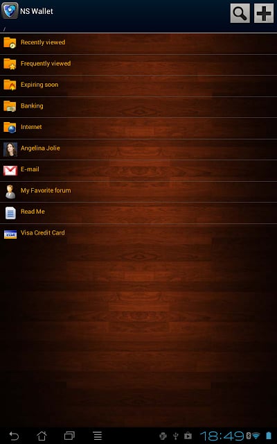 NS Wallet - 密码管理截图5