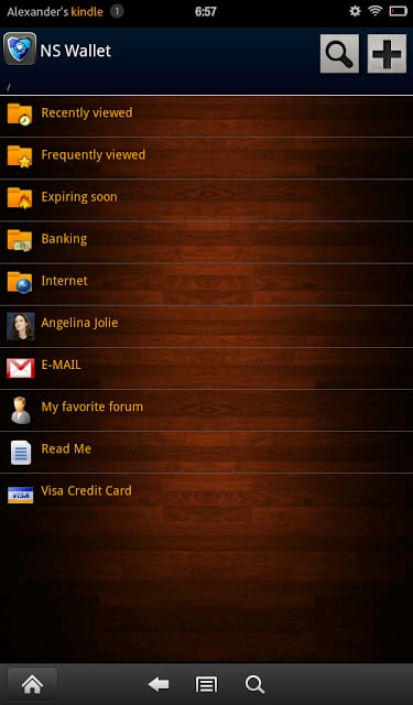 NS Wallet - 密码管理截图2