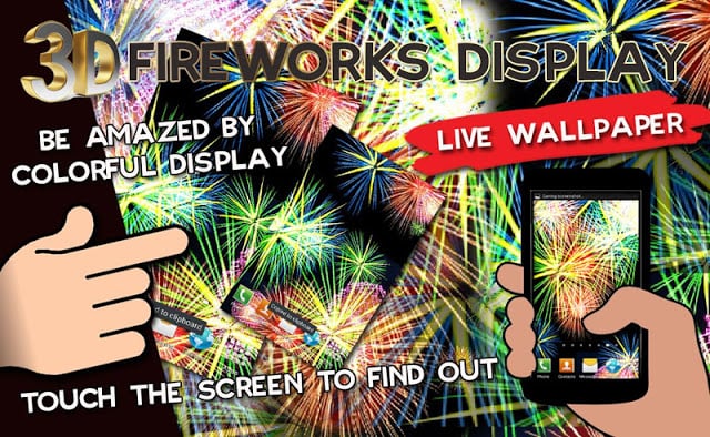 3D Fireworks Display LWP截图3