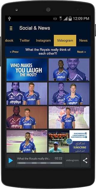 Rajasthan Royals App截图6