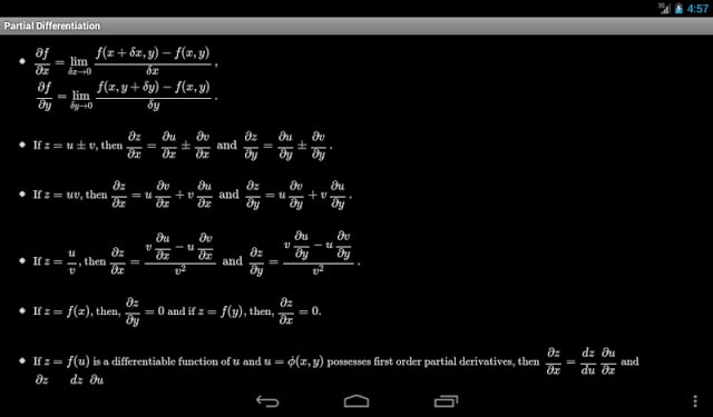 Engineering Math Formulas截图5