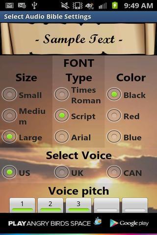 Audio Bible in English截图2