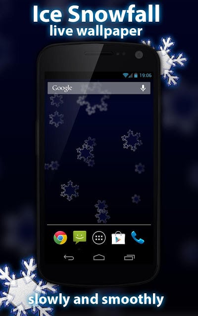 Ice Snowfall Free截图2