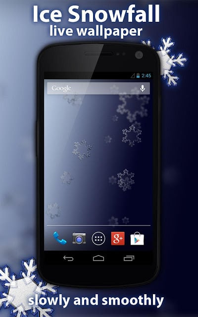 Ice Snowfall Free截图3