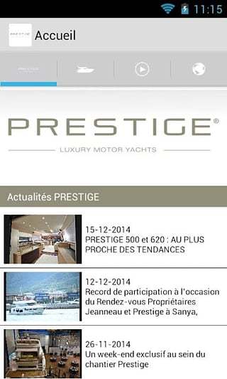 Prestige yachts截图3